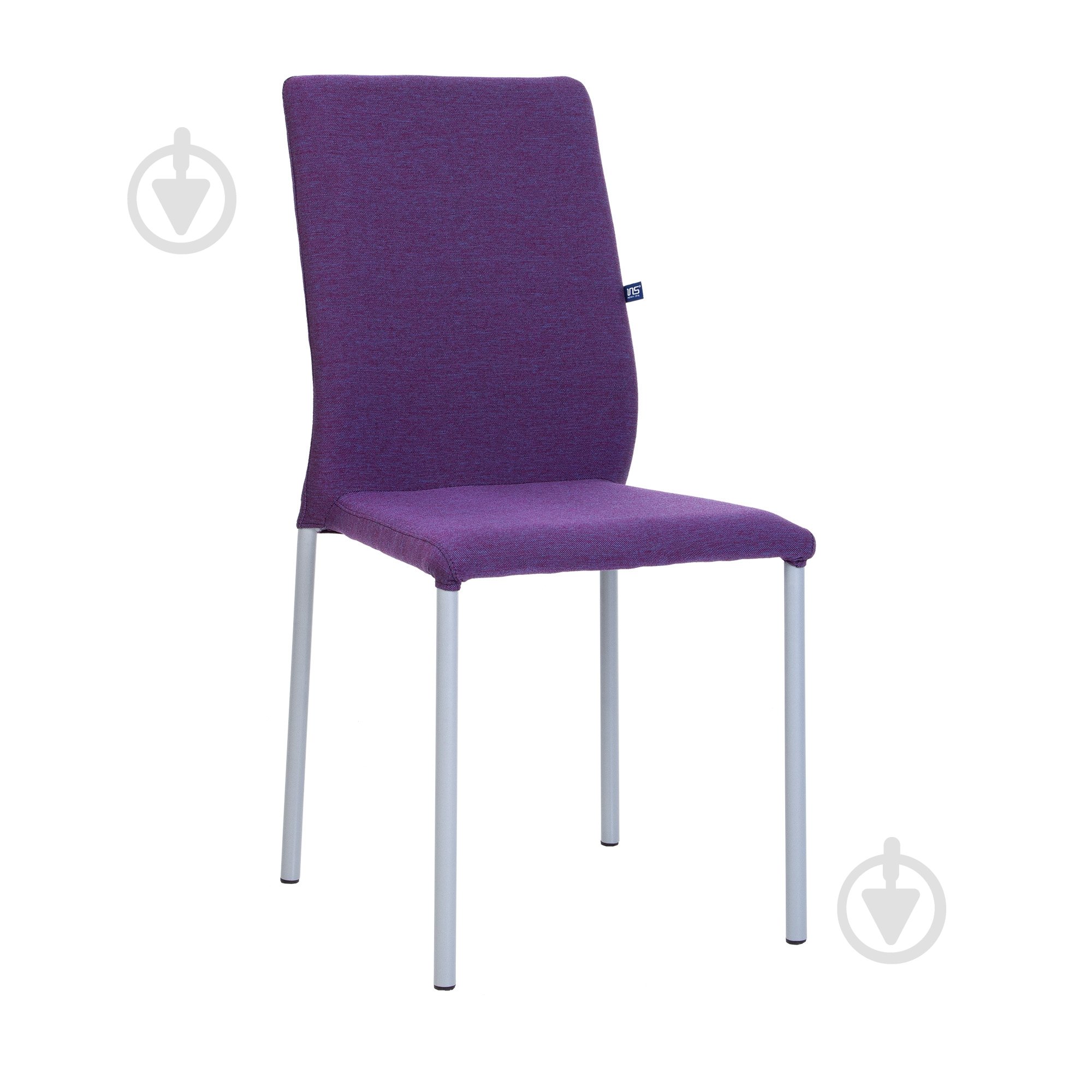 Стул обеденный Nowy Styl NIK ALU (BOX-4) (CH) GD-6 алюминий/фиолетовый - фото 1