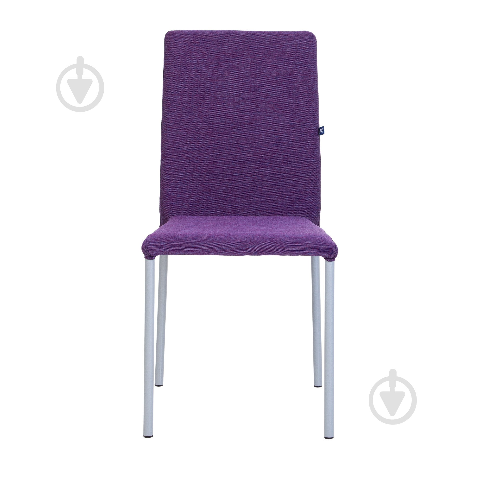Стул обеденный Nowy Styl NIK ALU (BOX-4) (CH) GD-6 алюминий/фиолетовый - фото 2