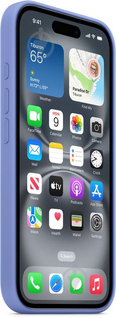 Чехол Apple Silicone MagSafe для Apple iPhone 16 Plus periwinkle (MDGV4ZM/A) - фото 2