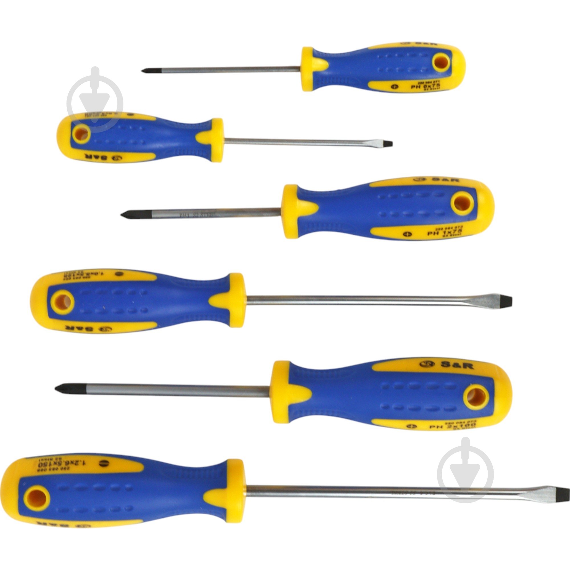 Набор отверток S&R 250681106 - фото 2 Набор отверток S&R 250681106 - фото 2