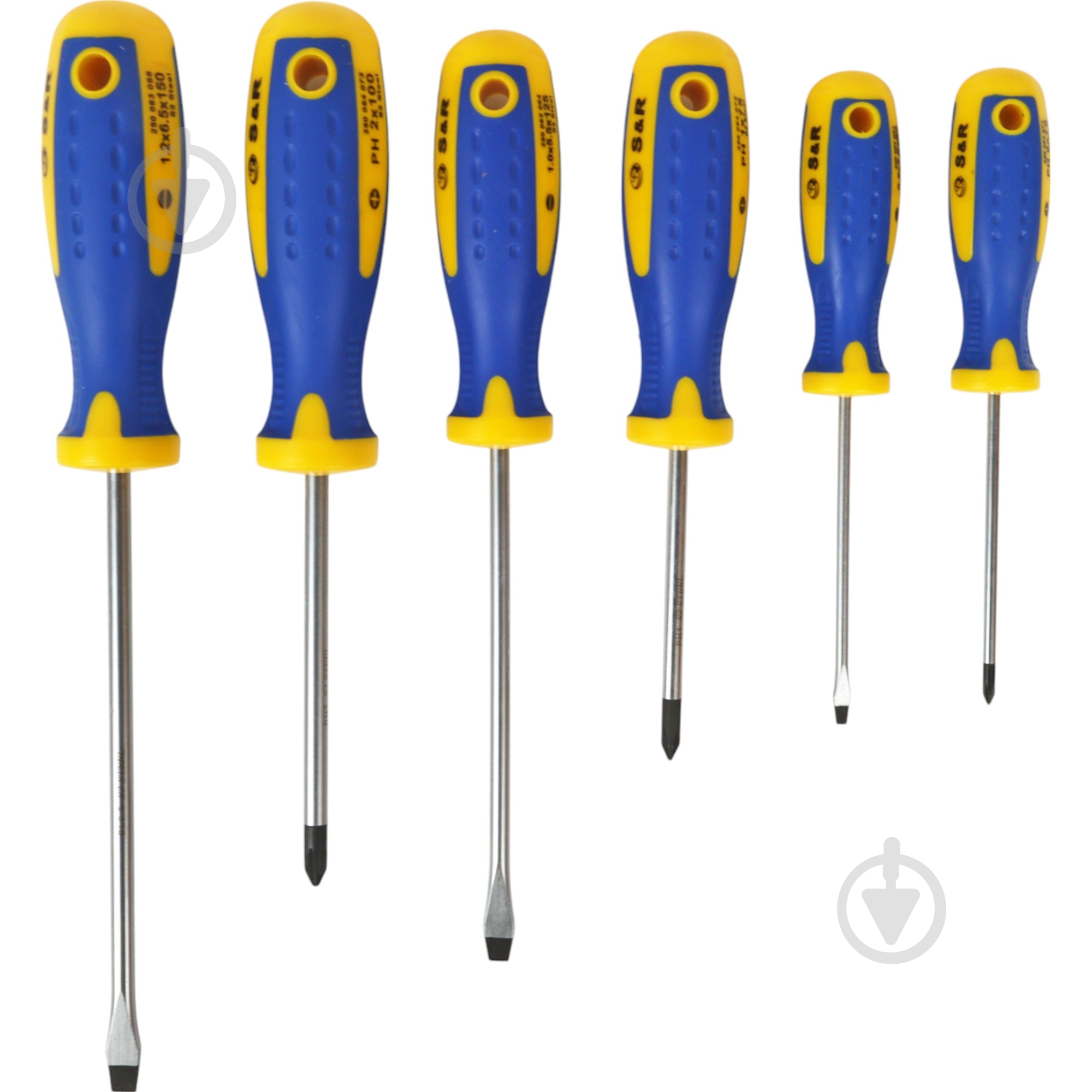 Набор отверток S&R 250681106 - фото 1 Набор отверток S&R 250681106 - фото 1