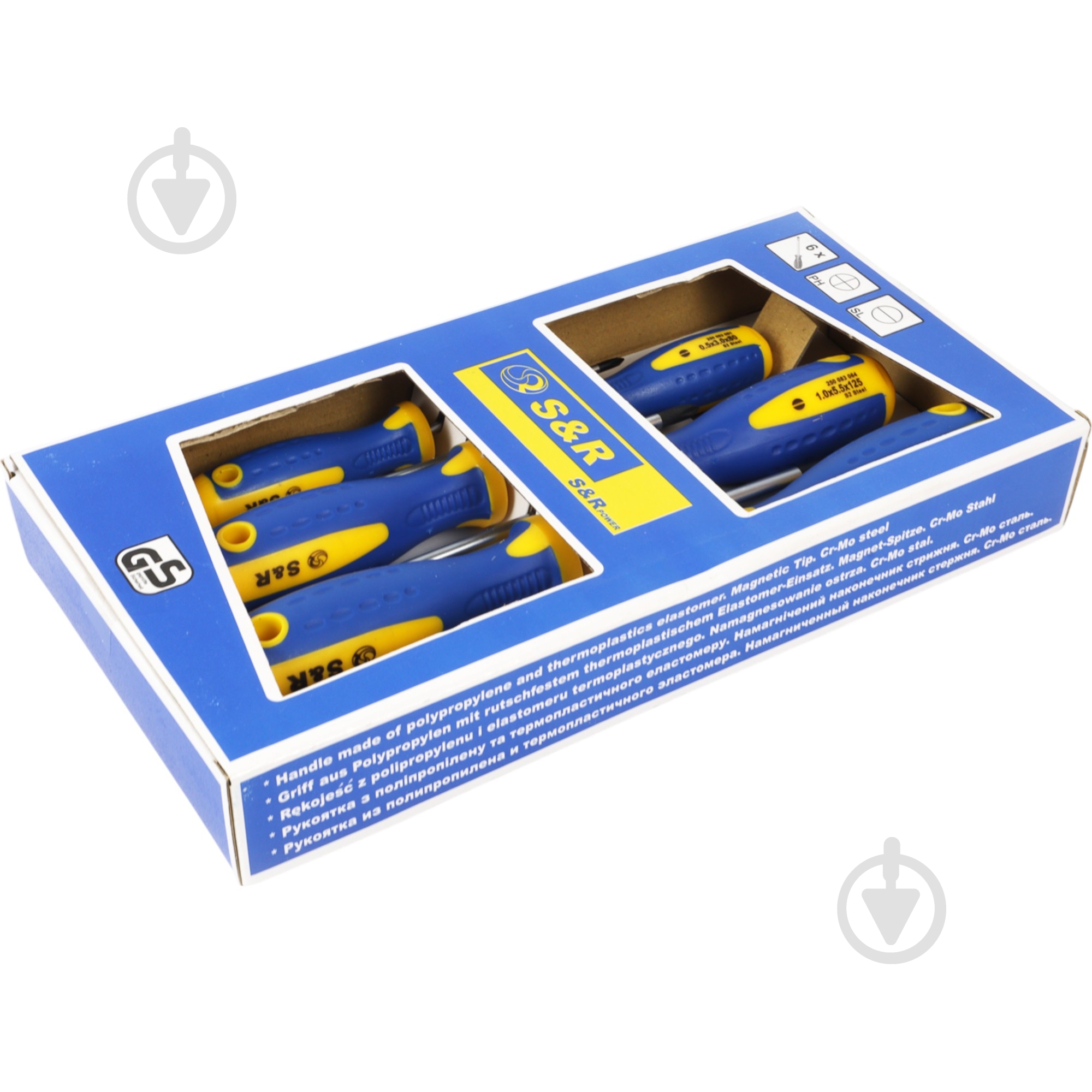 Набор отверток S&R 250681106 - фото 5 Набор отверток S&R 250681106 - фото 5