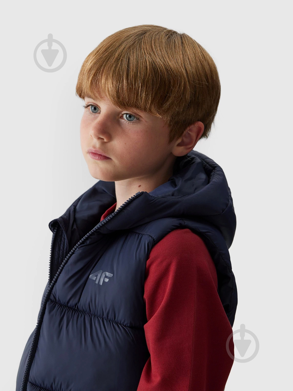 Жилет 4F VEST JACKET M047 4FJAW23TVJAM047-31S р.152 синий - фото 7