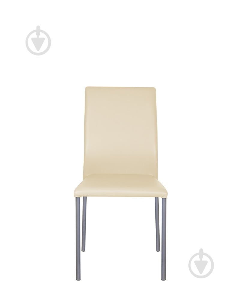 Стул обеденный Nowy Styl NIK ALU (BOX-4) (CH) V-18 алюминий/молочный - фото 3