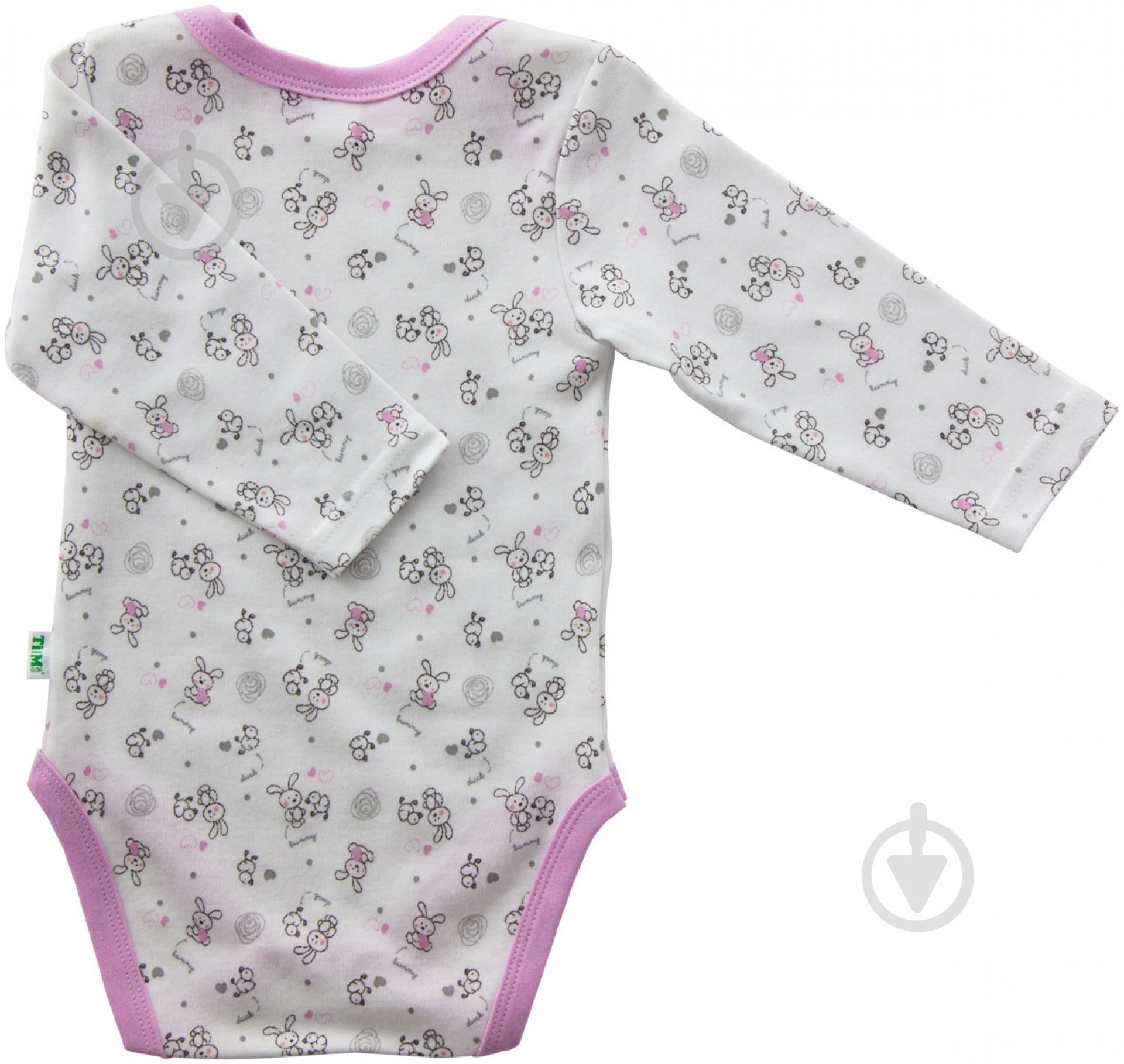 Боди для девочек Тімі текс с длинным рукавом р.80 - фото 2 Боди для девочек Тімі текс с длинным рукавом р.80 - фото 2