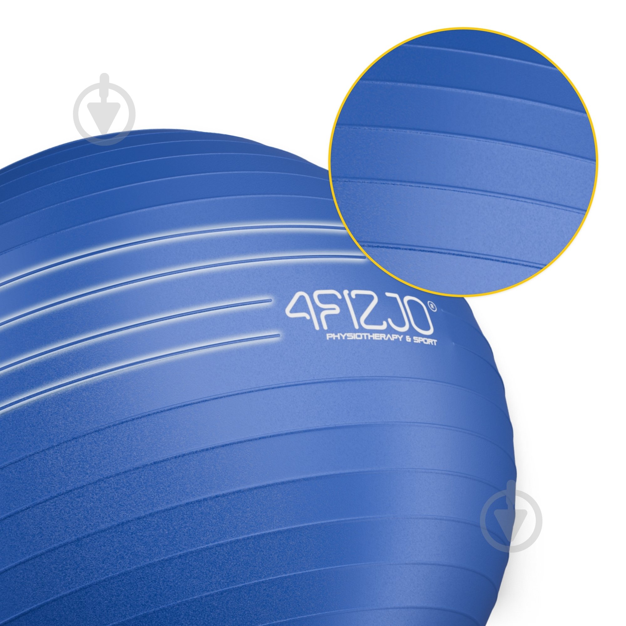 Фітбол 4fizjo Anti-Burst Blue d85 см P-5907739316400 - фото 4 Фітбол 4fizjo Anti-Burst Blue d85 см P-5907739316400 - фото 4