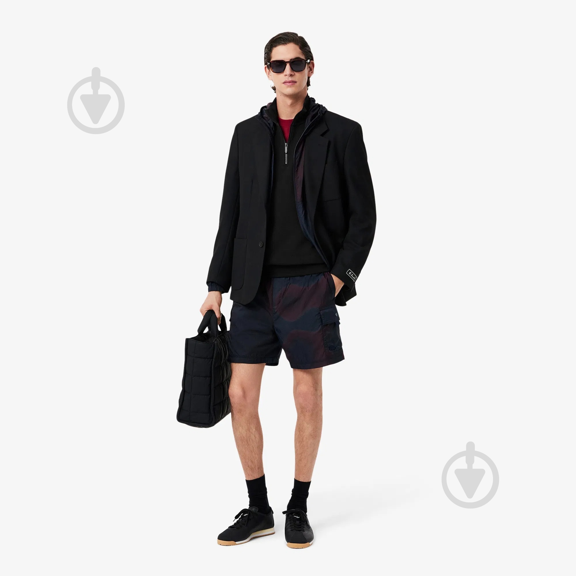 Джемпер Lacoste SH9774031 р.XL черный - фото 4