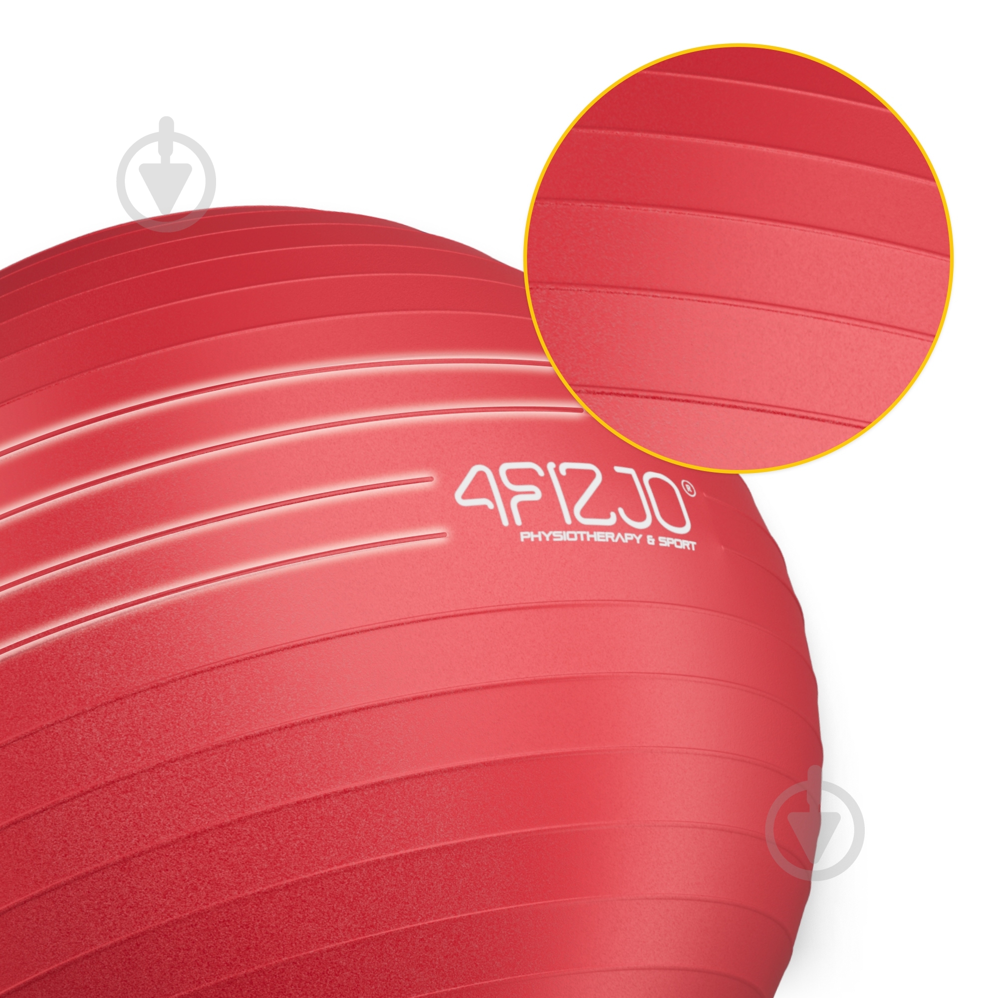 Фітбол 4fizjo Anti-Burst Red d75 см P-5907739316356 - фото 3 Фітбол 4fizjo Anti-Burst Red d75 см P-5907739316356 - фото 3
