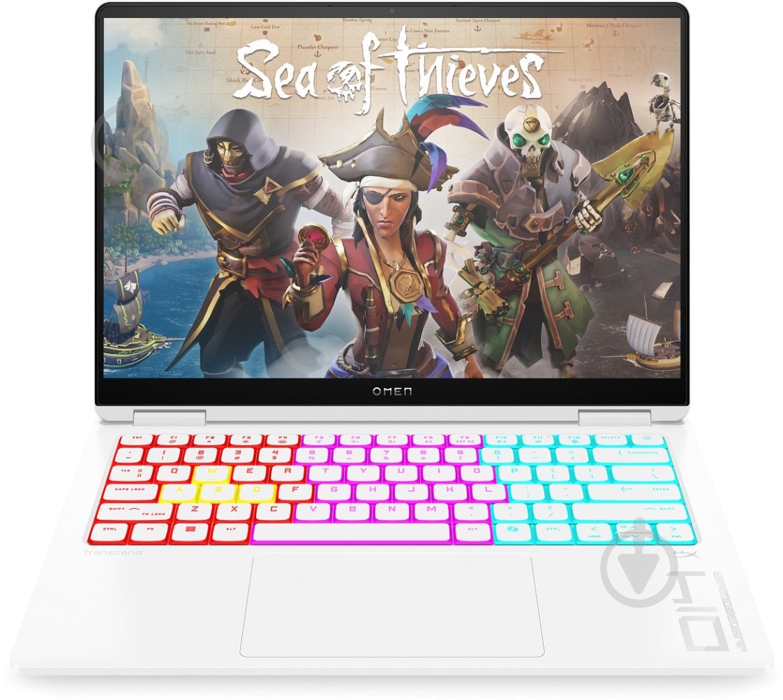 Ноутбук HP OMEN Transcend 14-fb1003ua 14" (C3UL2EA) ceramic white - фото 1