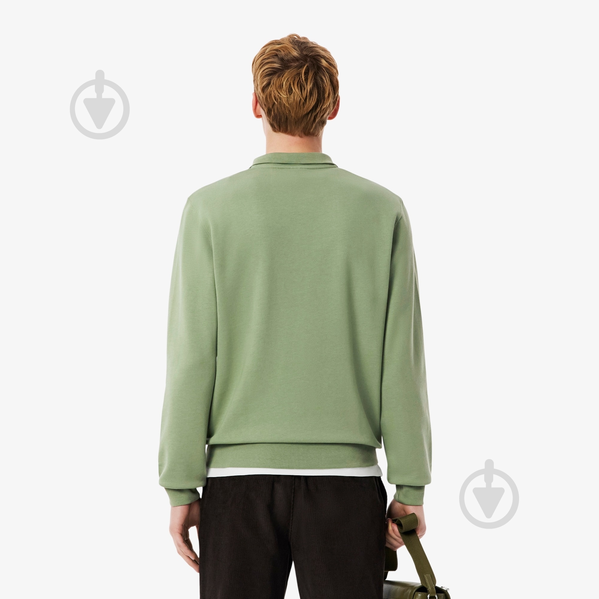 Джемпер Lacoste SH9774S86 р.2XL зелений - фото 2 Джемпер Lacoste SH9774S86 р.2XL зелений - фото 2
