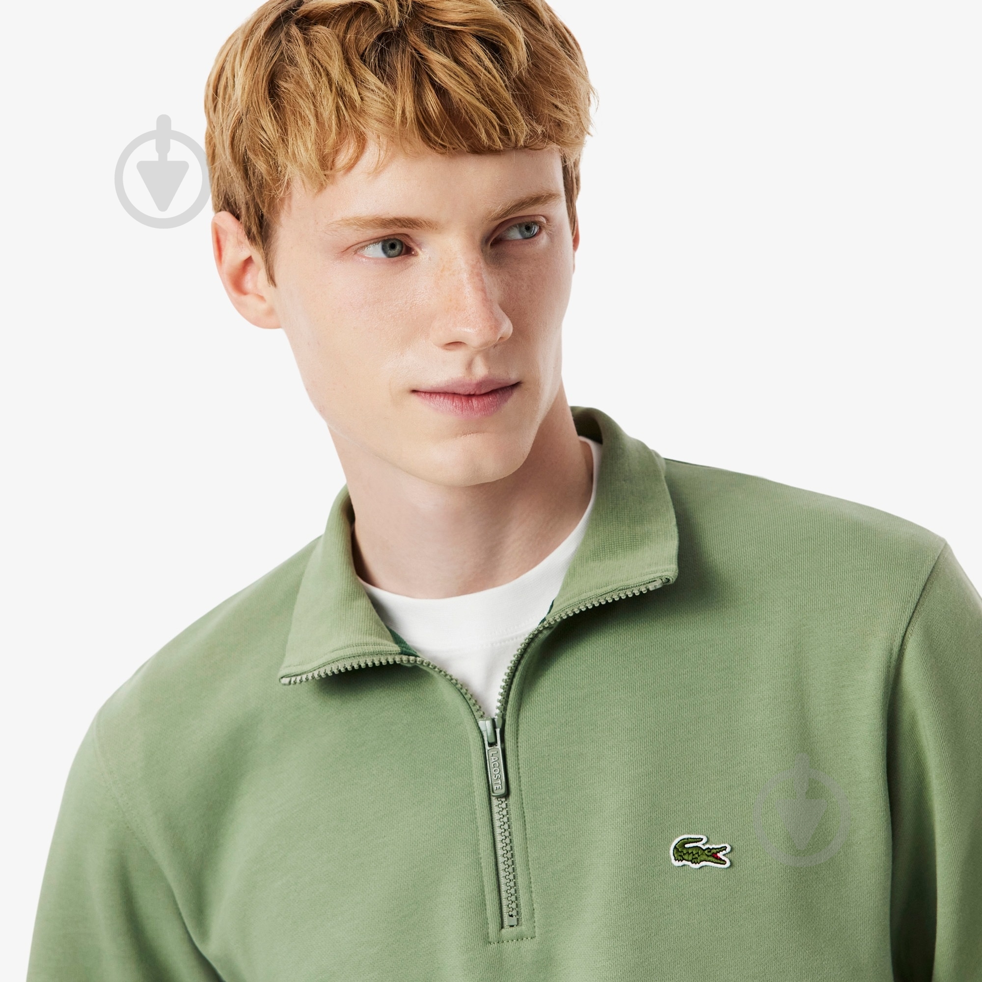 Джемпер Lacoste SH9774S86 р.2XL зелений - фото 3 Джемпер Lacoste SH9774S86 р.2XL зелений - фото 3