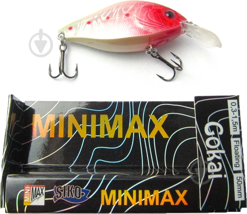 Воблер MiniMax Gokai 7,6 г 50 мм GO-Е01 - фото 2 Воблер MiniMax Gokai 7,6 г 50 мм GO-Е01 - фото 2