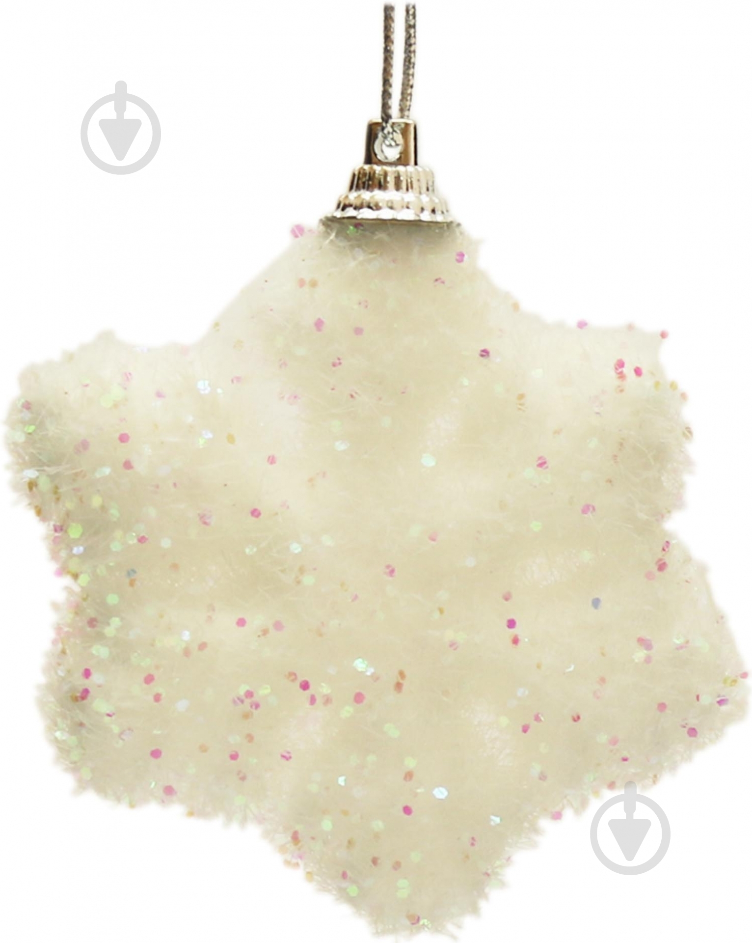 Набір сніжинок 7.5 см 6 шт. DB13S003 - фото 1 Набір сніжинок 7.5 см 6 шт. DB13S003 - фото 1