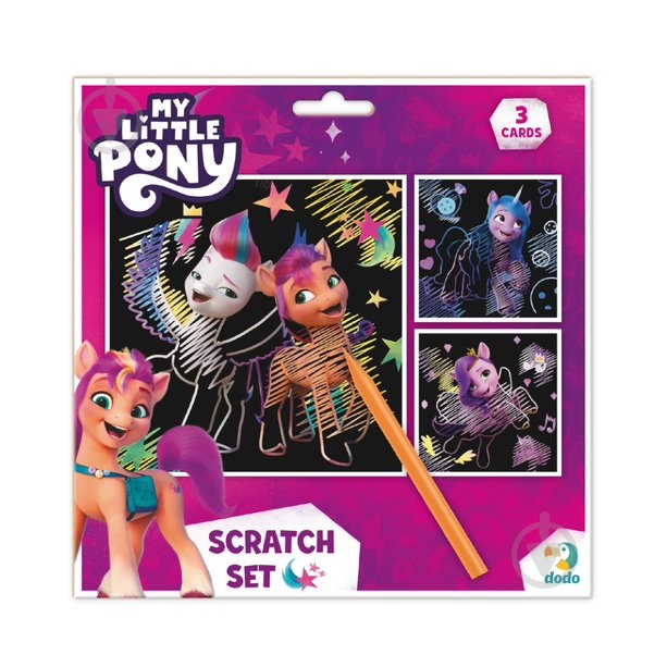 Набір гравюр DoDo My Little Pony 200190 6860985 - фото 1 Набір гравюр DoDo My Little Pony 200190 6860985 - фото 1