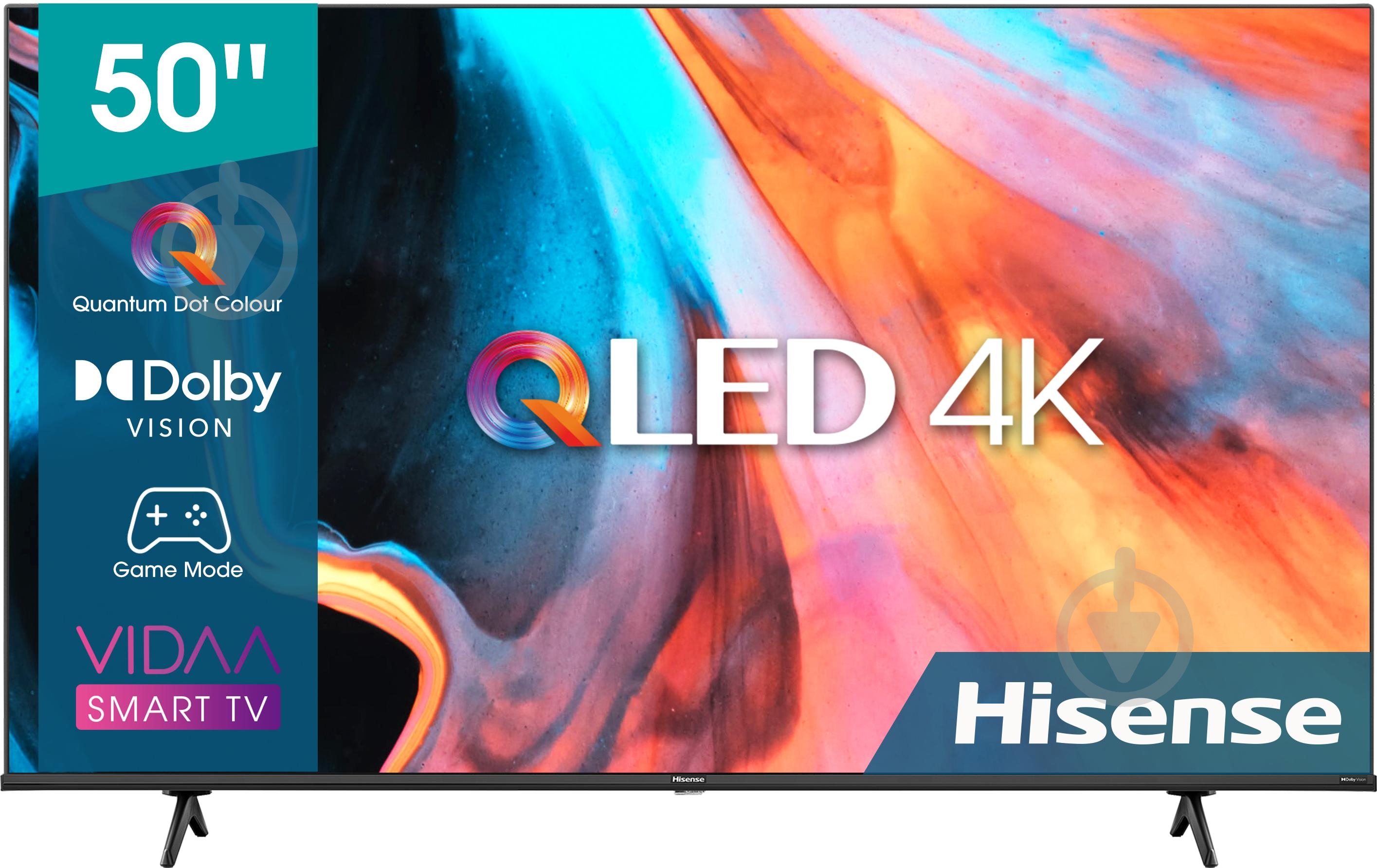 Телевізор Hisense 50E7HQ - фото 1