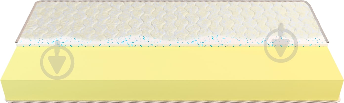 Матрас беспружинный Bamberg скрученный Songer und Sohne 120x200 см - фото 1