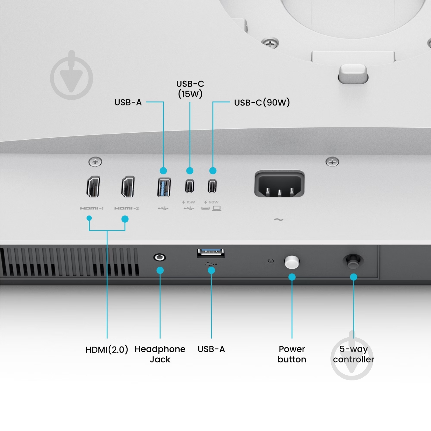 Монитор BenQ MA320UP 31,5" (9H.LP9LB.QBE) - фото 3