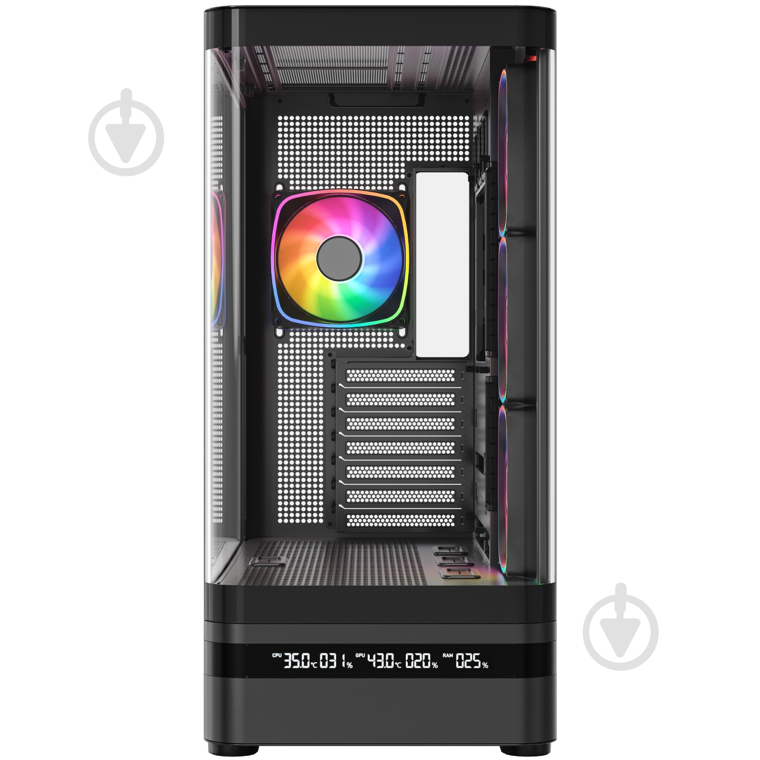 Корпус Modecom VOLCANO AQ200 ARGB MIDI (MC-A-AQ200-4FA-B) - фото 2