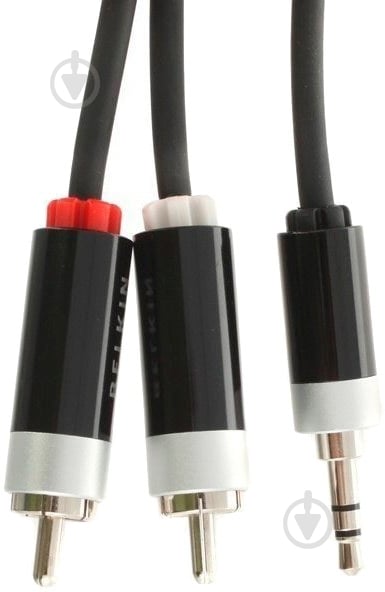 Кабель Belkin 3.5 jack – 2RCA 2 м чорний (AV10066QP2M) ProAV - фото 2