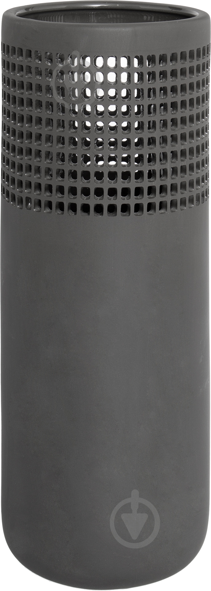 Ваза керамическая Cape town 12,5х12,5х37 см 36 см черная HONGHUI H15304L-H-BLACK - фото 1