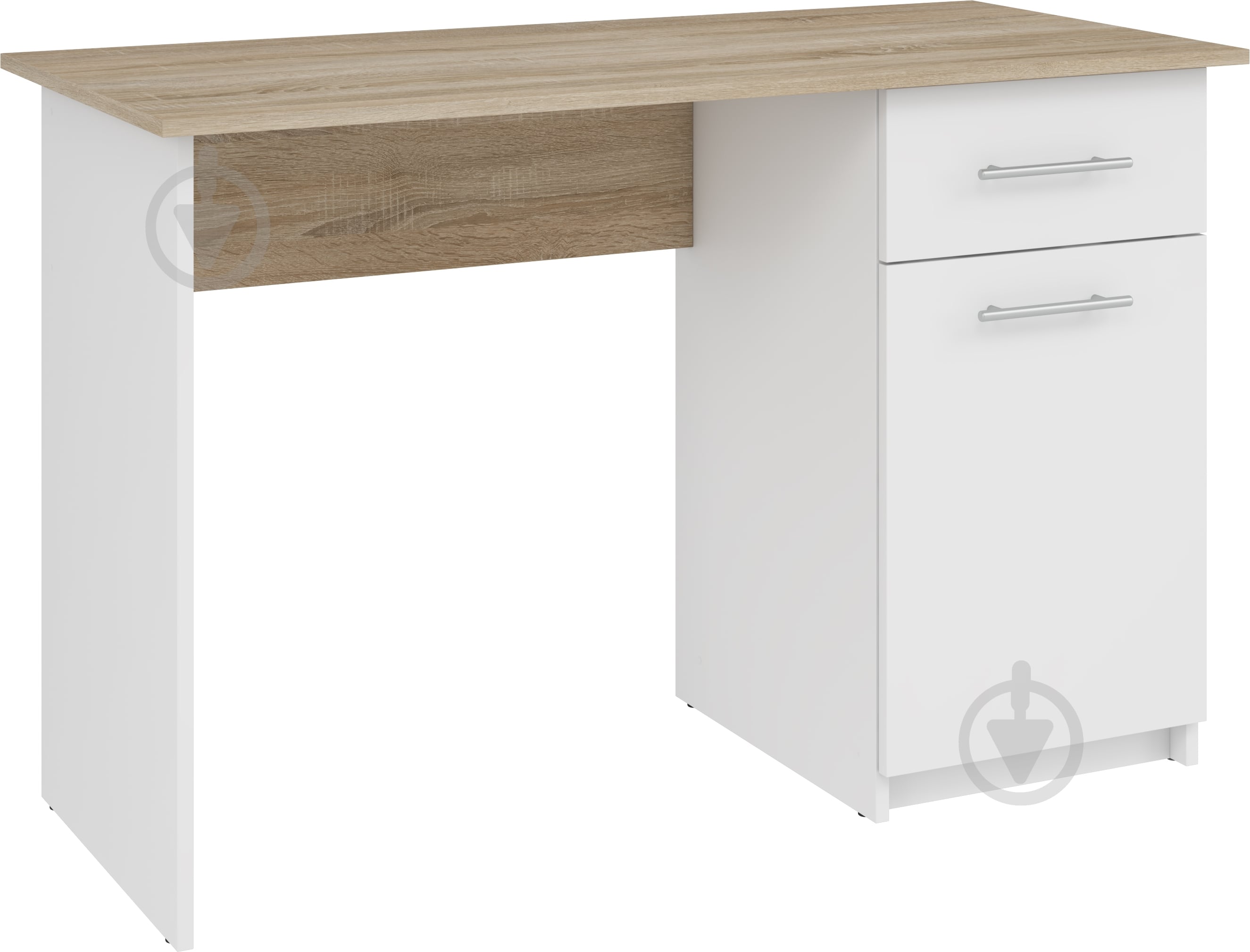 Стол письменный Грейд Микс дуб сонома/белый - фото 1