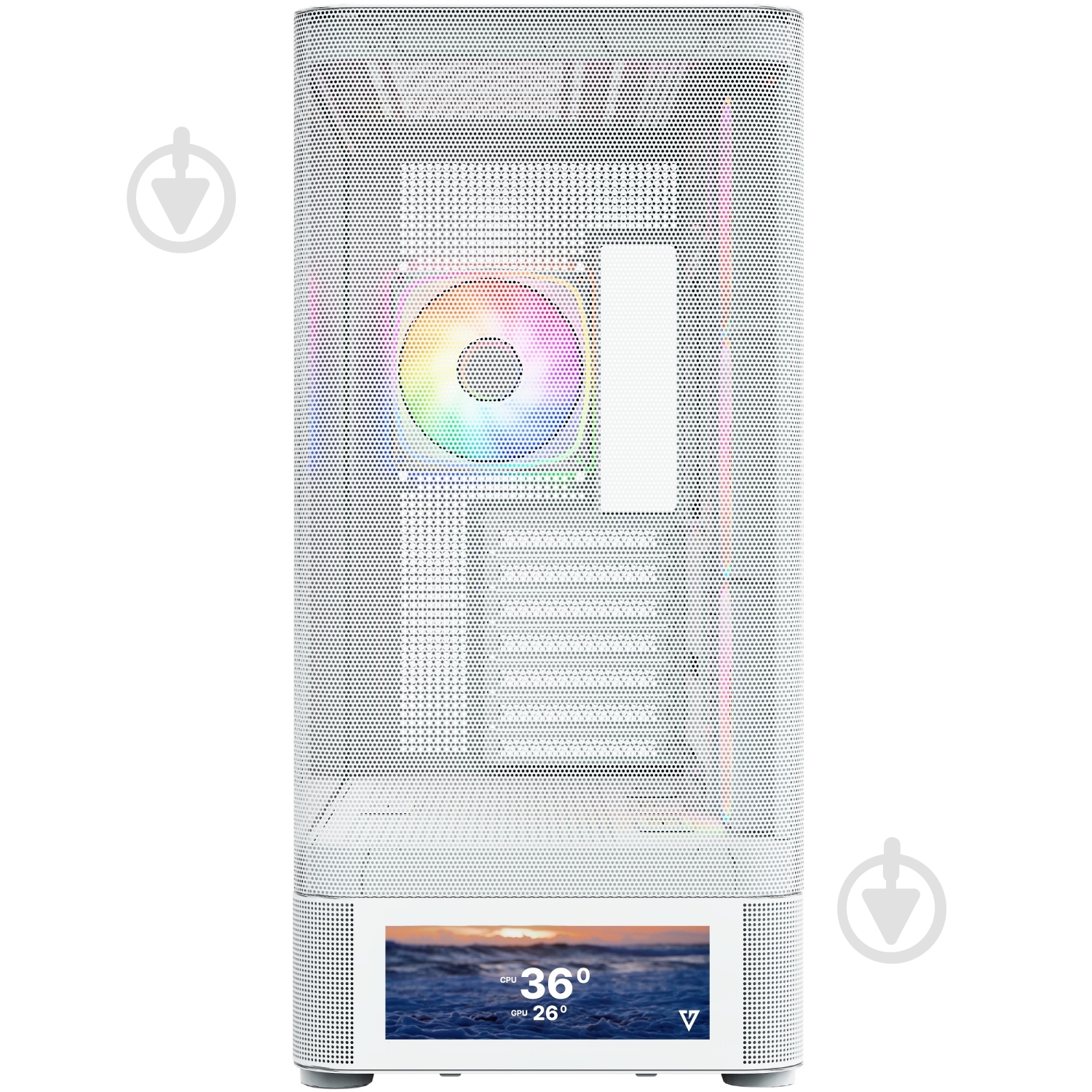 Корпус Modecom VOLCANO AQ500 ARGB MIDI (MC-A-AQ500-4FA-W) - фото 2