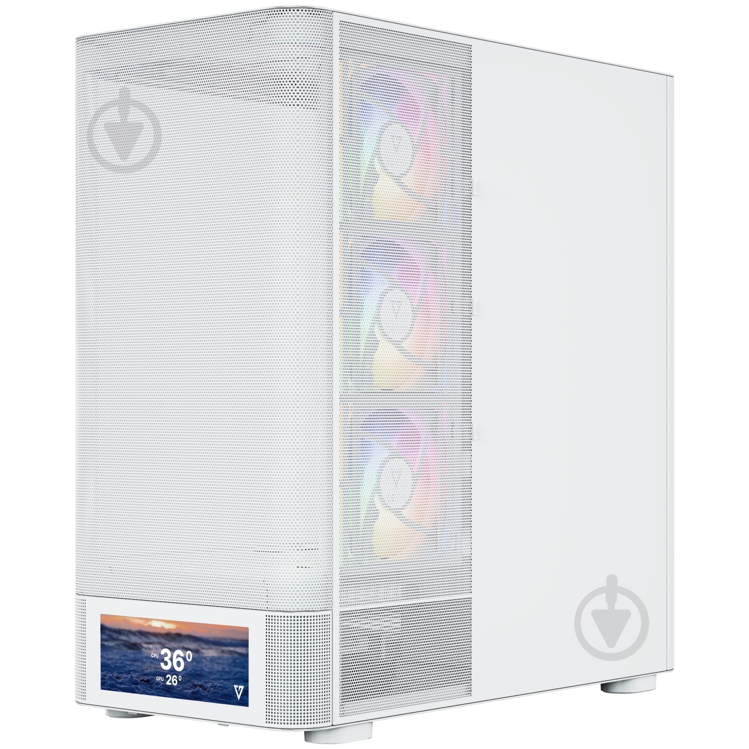 Корпус Modecom VOLCANO AQ500 ARGB MIDI (MC-A-AQ500-4FA-W) - фото 3