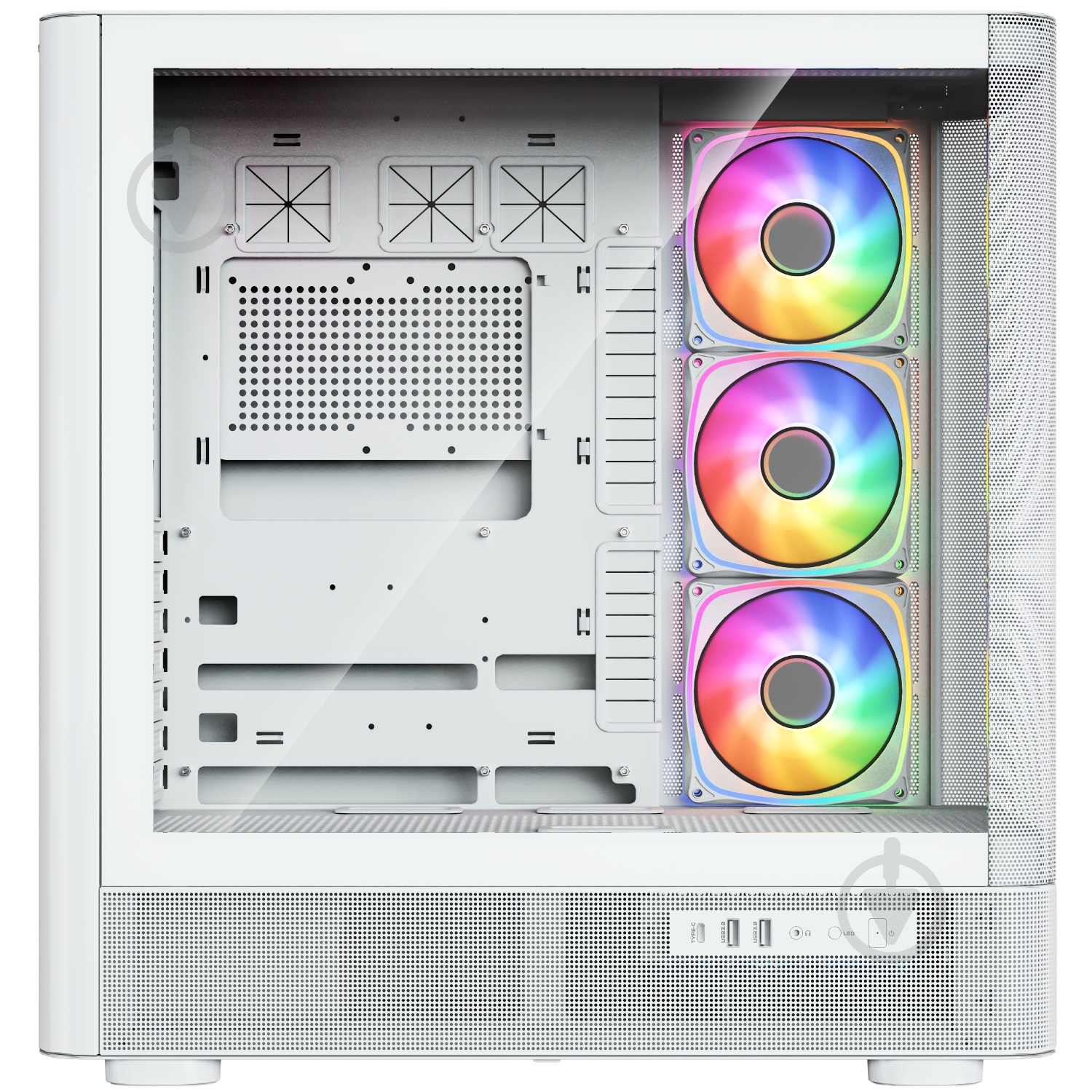 Корпус Modecom VOLCANO AQ500 ARGB MIDI (MC-A-AQ500-4FA-W) - фото 4