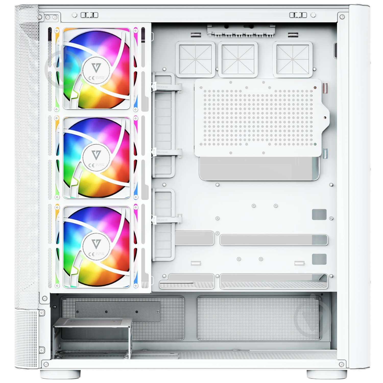 Корпус Modecom VOLCANO AQ500 ARGB MIDI (MC-A-AQ500-4FA-W) - фото 5