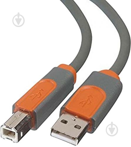 Кабель Belkin USB type A – USB type B 3 м black (CU1000cp3M) - фото 1 Кабель Belkin USB type A – USB type B 3 м black (CU1000cp3M) - фото 1