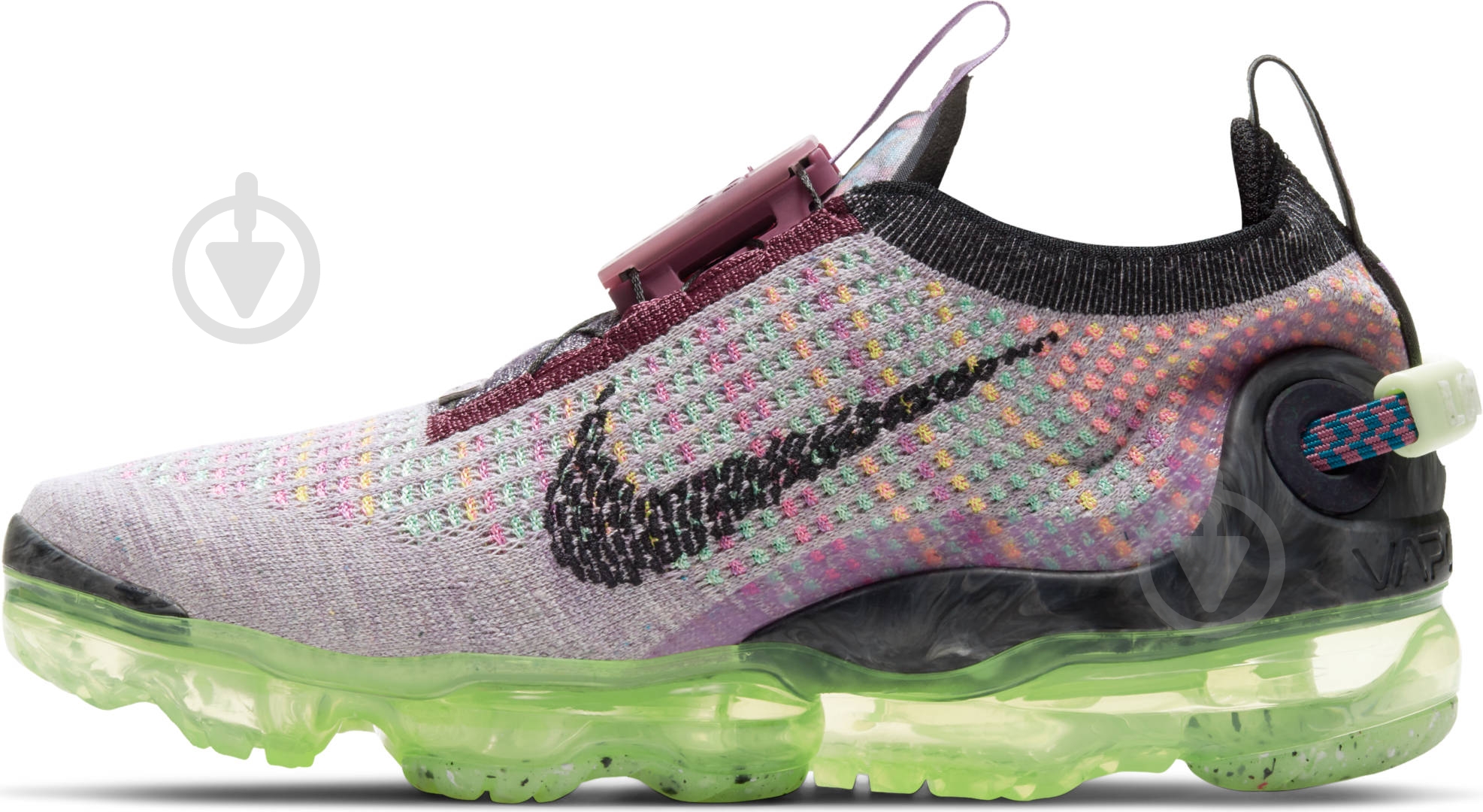 Кроссовки женские демисезонные Nike Air Vapormax 2020 FlyKnit CV8821-501 р.36,5 фиолетовые - фото 5 Кроссовки женские демисезонные Nike Air Vapormax 2020 FlyKnit CV8821-501 р.36,5 фиолетовые - фото 5