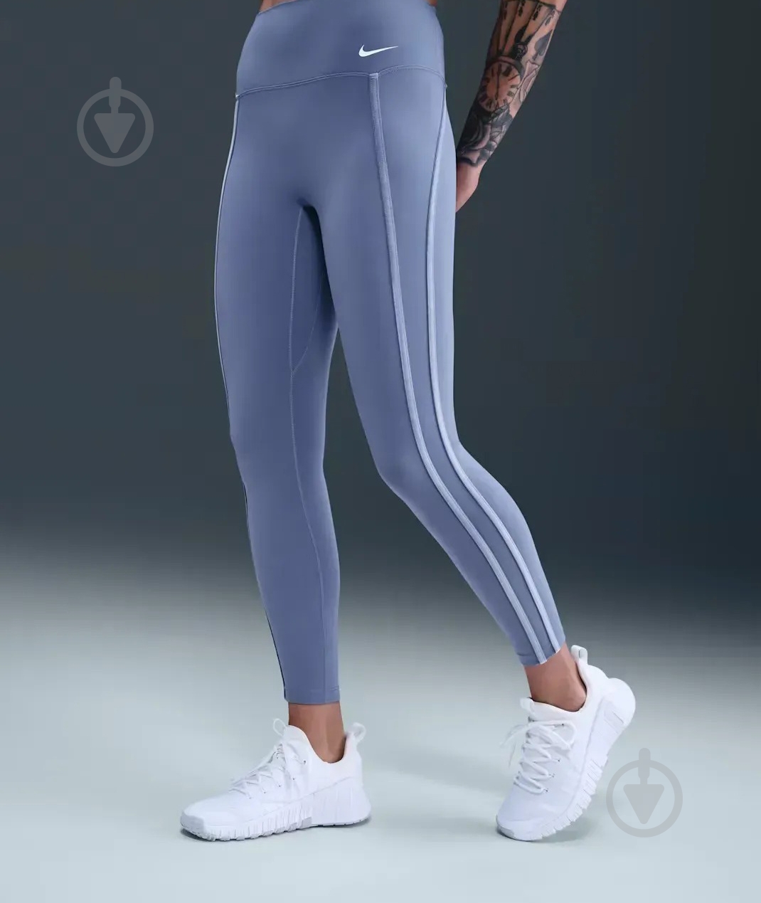 Лосины Nike IO0191-499 р.L голубой - фото 5 Лосины Nike IO0191-499 р.L голубой - фото 5