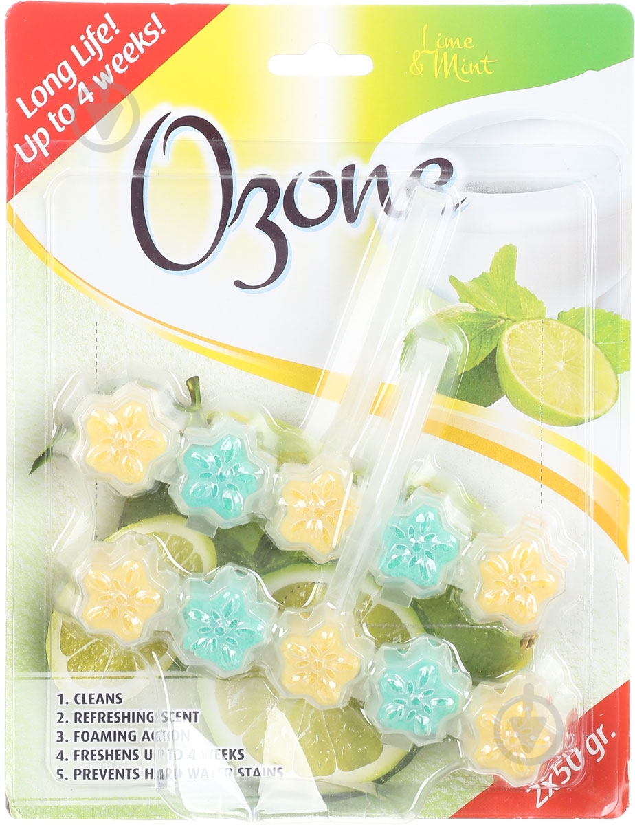 Туалетный блок Ozone Лайм и Мята - фото 1 Туалетный блок Ozone Лайм и Мята - фото 1