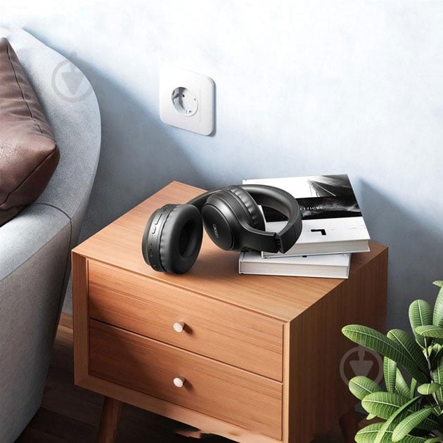 Наушники беспроводные Xo BE41 Star Mist ANC (BE41.black) - фото 3 Наушники беспроводные Xo BE41 Star Mist ANC (BE41.black) - фото 3