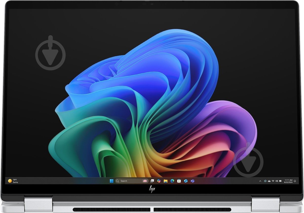 Ноутбук HP OmniBook X Flip x360 14-fm0003ua 14" (C3UL6EA) glacier silver - фото 3