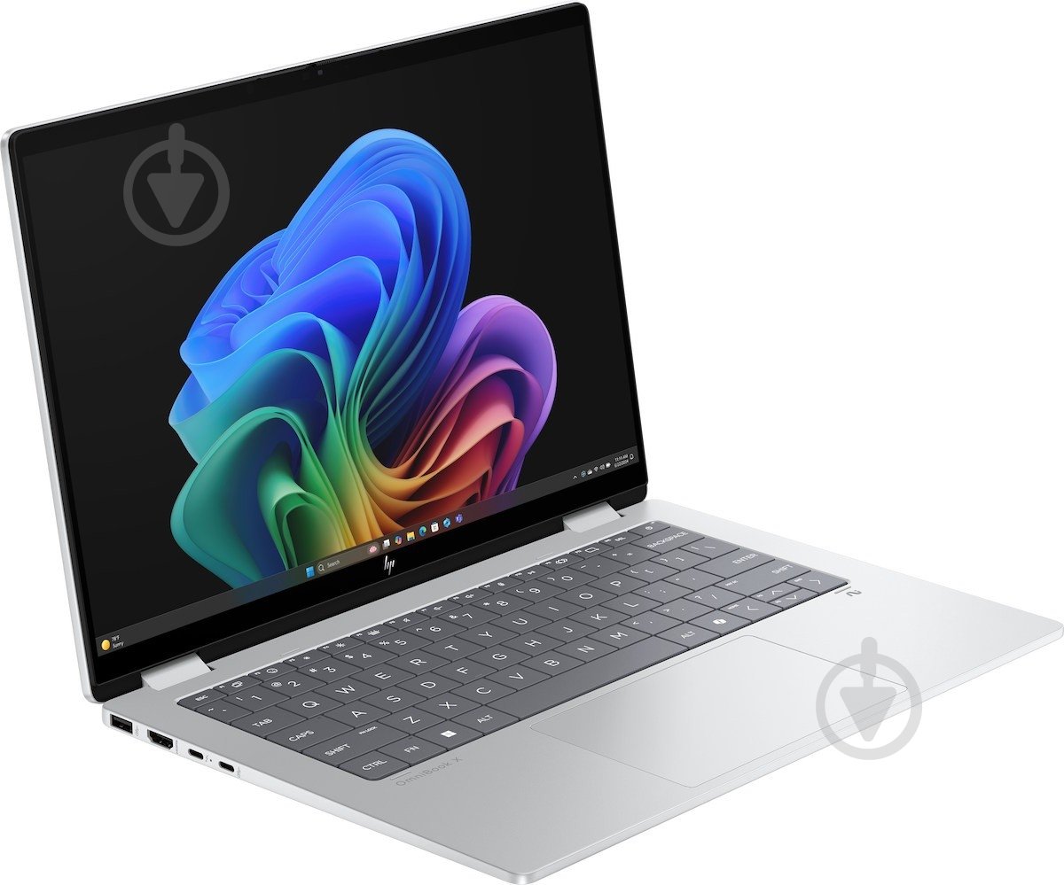 Ноутбук HP OmniBook X Flip x360 14-fm0003ua 14" (C3UL6EA) glacier silver - фото 7