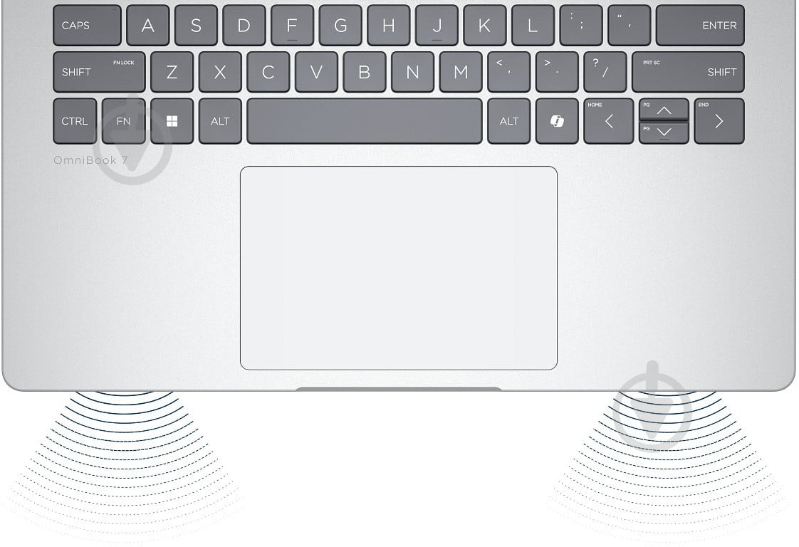 Ноутбук HP OmniBook 7 14-fs0003ua 14" (C3UT7EA) glacier silver - фото 8 Ноутбук HP OmniBook 7 14-fs0003ua 14" (C3UT7EA) glacier silver - фото 8