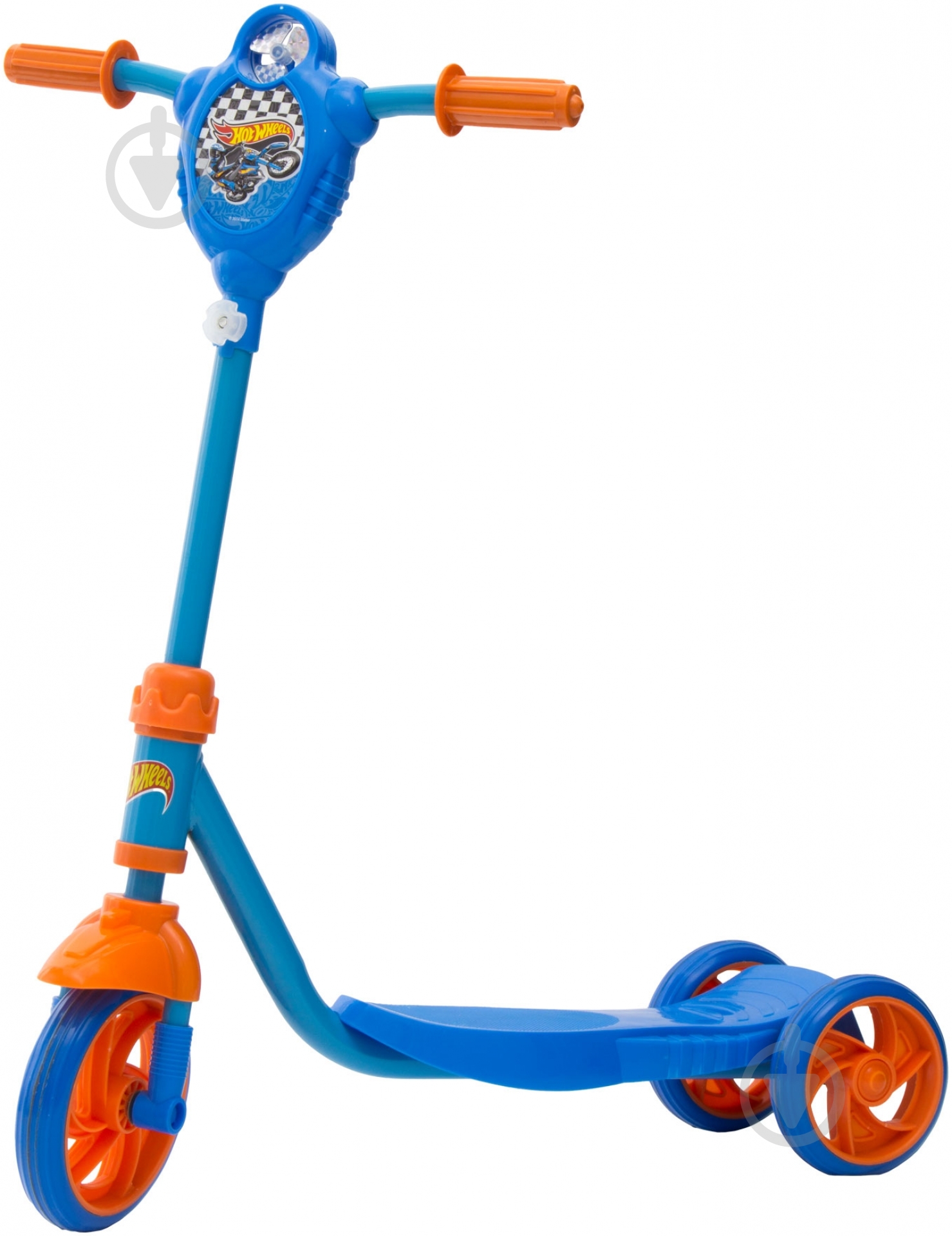 Самокат Hot Wheels голубой Т57587 - фото 1 Самокат Hot Wheels голубой Т57587 - фото 1