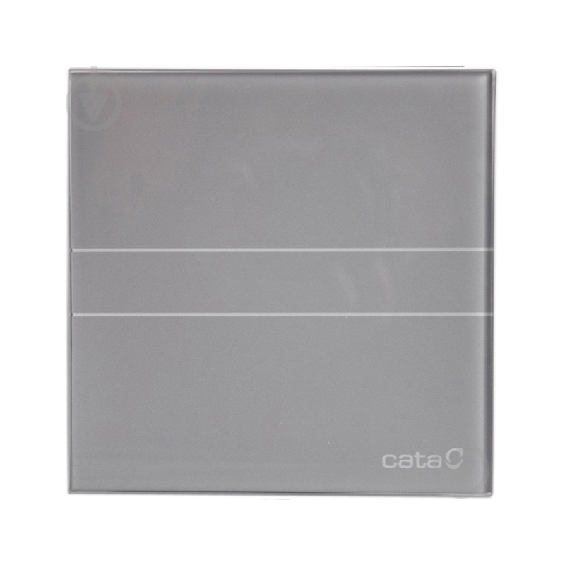 Вытяжной вентилятор Cata E-100 GS GLASS SILVER 900400 - фото 1 Вытяжной вентилятор Cata E-100 GS GLASS SILVER 900400 - фото 1