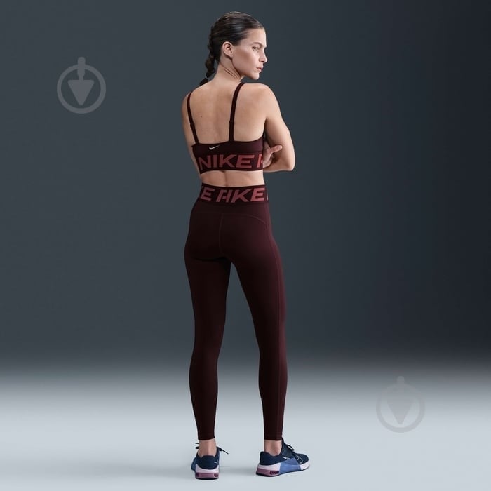 Лосины Nike FV7382-652 р.M бордовый - фото 3