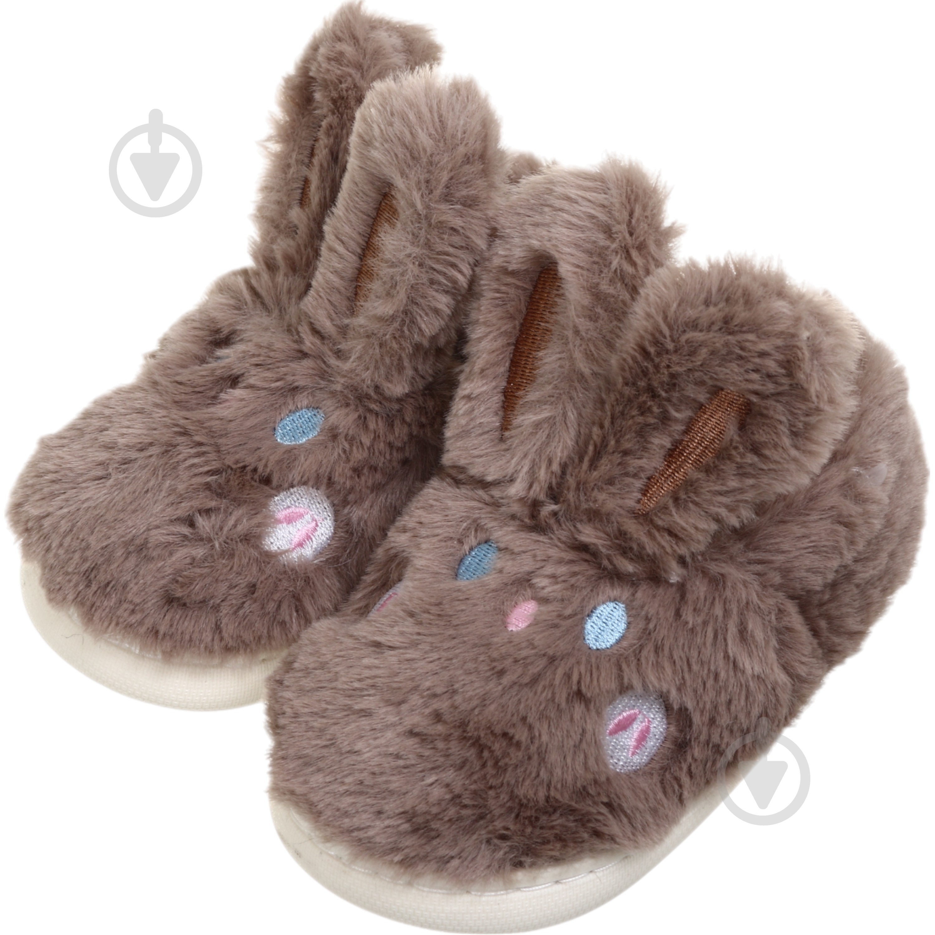 Тапочки детские Luna Kids Заяц р.25 коричневый - фото 1