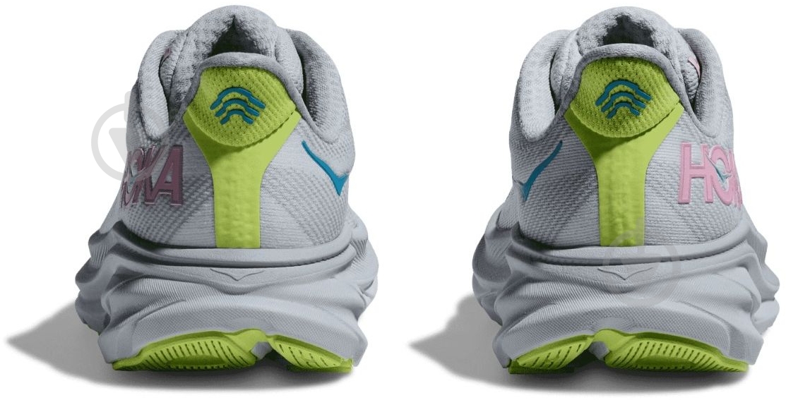 ᐉ Кросівки жіночі Hoka CLIFTON 9 1127896-GLLS р.38 сірі • Краща