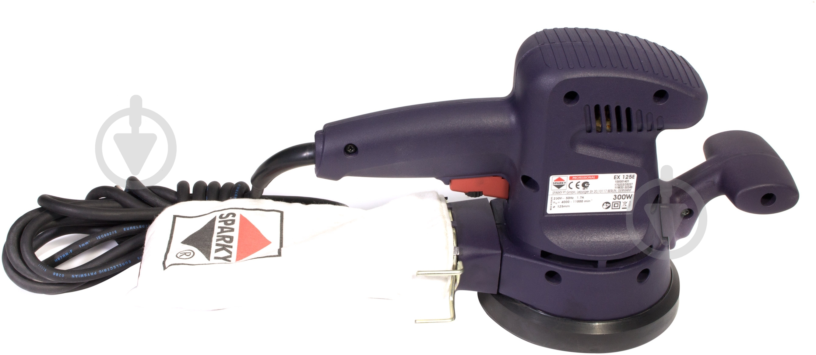 Ексцентрикова шліфмашина Sparky EX-125 E - фото 4 Ексцентрикова шліфмашина Sparky EX-125 E - фото 4