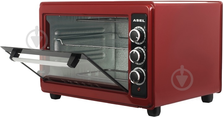 Электрическая печь Asel AF33-23_красный - фото 4 Электрическая печь Asel AF33-23_красный - фото 4