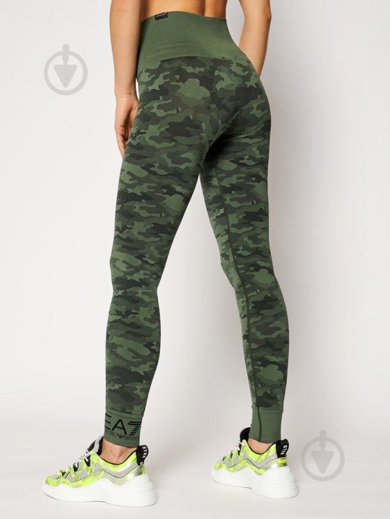 Лосины EA7 6HTP58-TJ7NZ-2218 р.L хаки - фото 3 Лосины EA7 6HTP58-TJ7NZ-2218 р.L хаки - фото 3