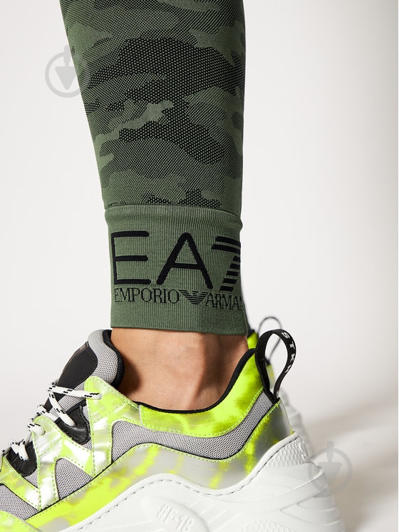 Лосины EA7 6HTP58-TJ7NZ-2218 р.L хаки - фото 5 Лосины EA7 6HTP58-TJ7NZ-2218 р.L хаки - фото 5