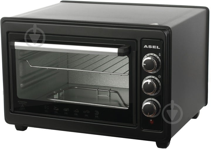 Электрическая печь Asel AF33-23_черный - фото 3 Электрическая печь Asel AF33-23_черный - фото 3