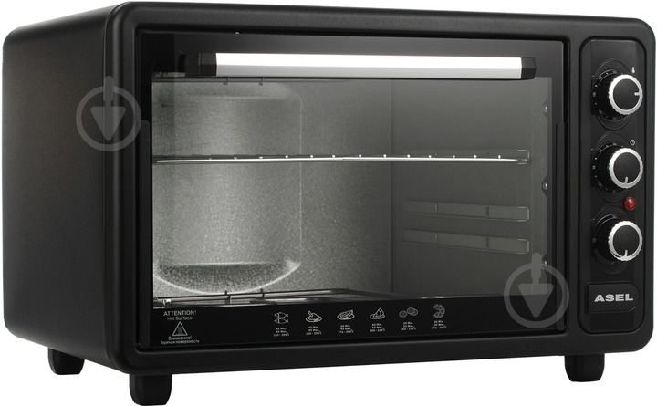 Электрическая печь Asel АF40-23_красный - фото 1