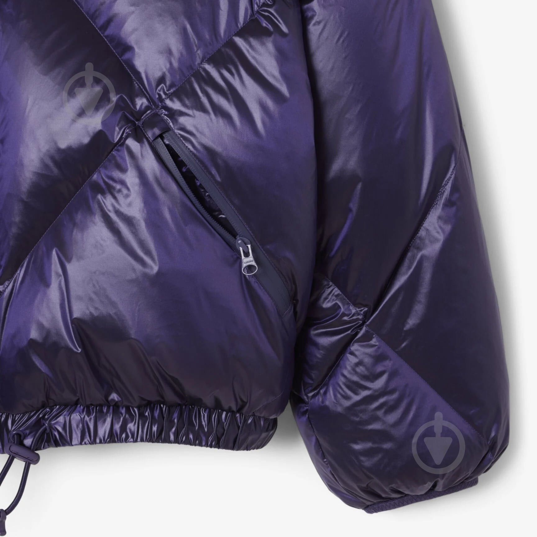 Куртка женская зимняя Lacoste Oversized Water-Repellent Down Jacket BF53266PI р.L фиолетовая - фото 8 Куртка женская зимняя Lacoste Oversized Water-Repellent Down Jacket BF53266PI р.L фиолетовая - фото 8