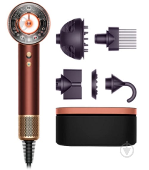 Фен Dyson HD16 Plum/Copper (318135-01) - фото 1
